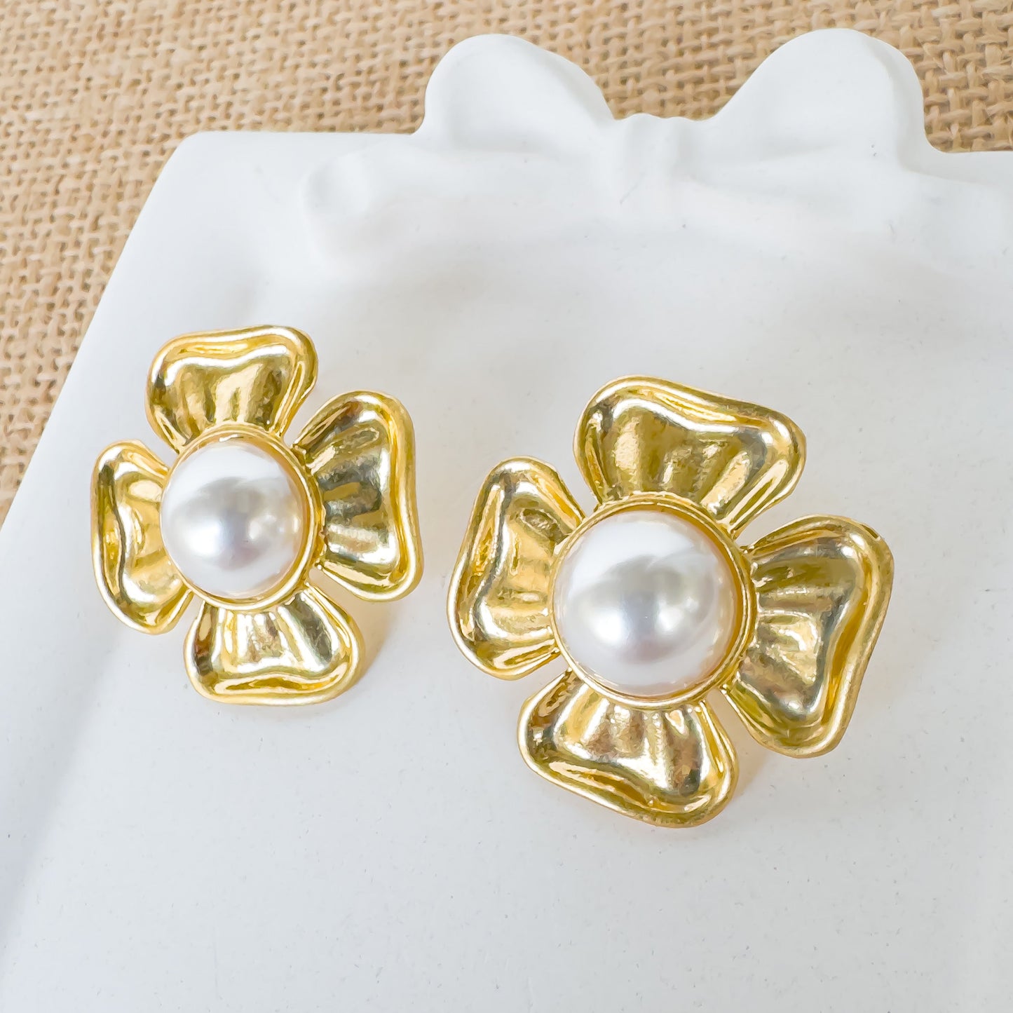 FLOWER STUD EARRING