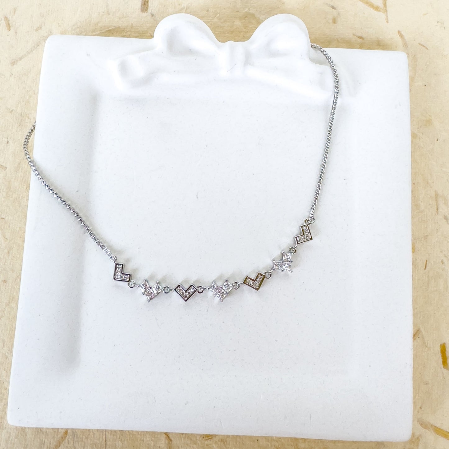 STEREO HEARTS ADJUSTABLE BRACELET