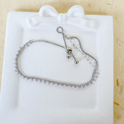 DOUBLE LAYER ADJUSTABLE BRACELET