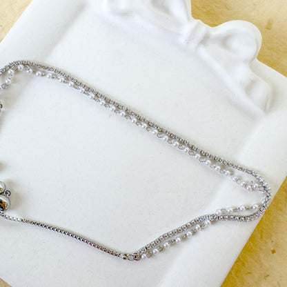 DOUBLE LAYER ADJUSTABLE BRACELET