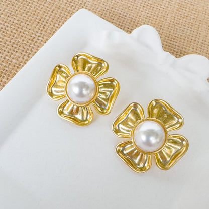 FLOWER STUD EARRING