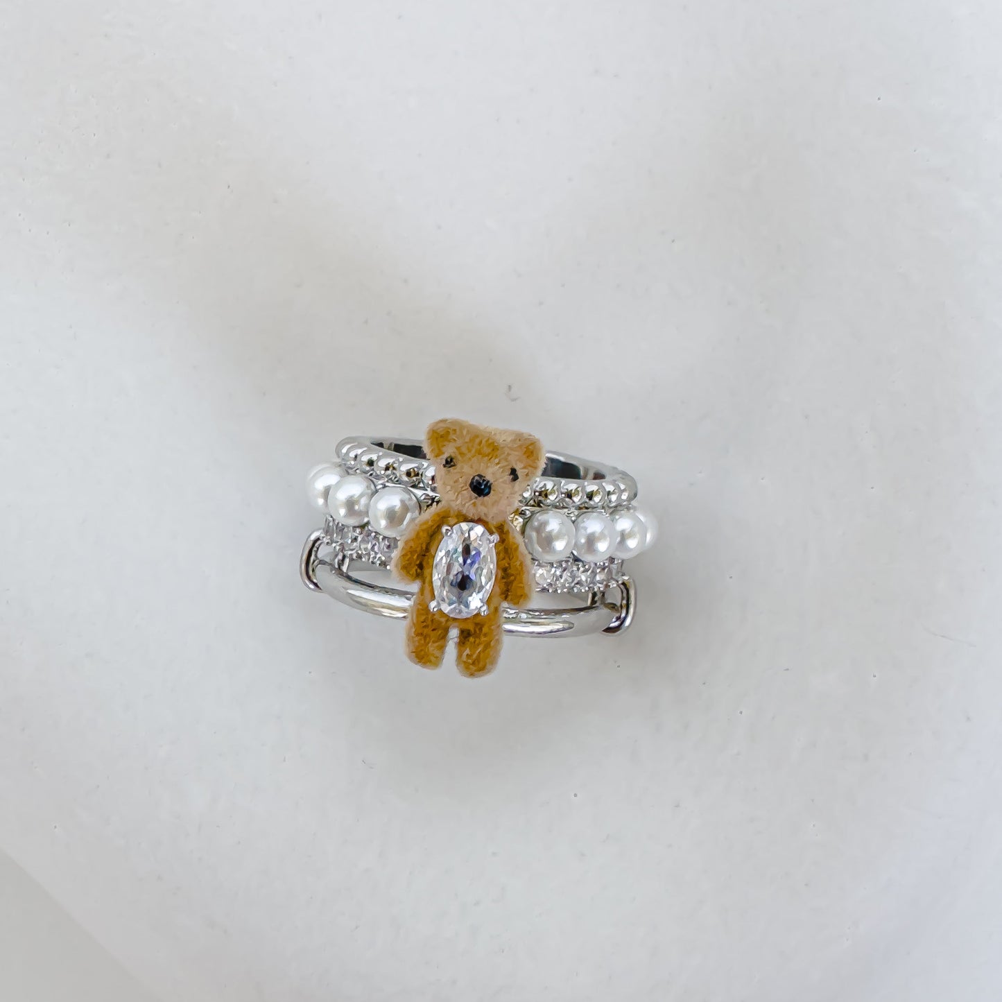 TRIPLE BAND TEDDY ADJUSTABLE RING