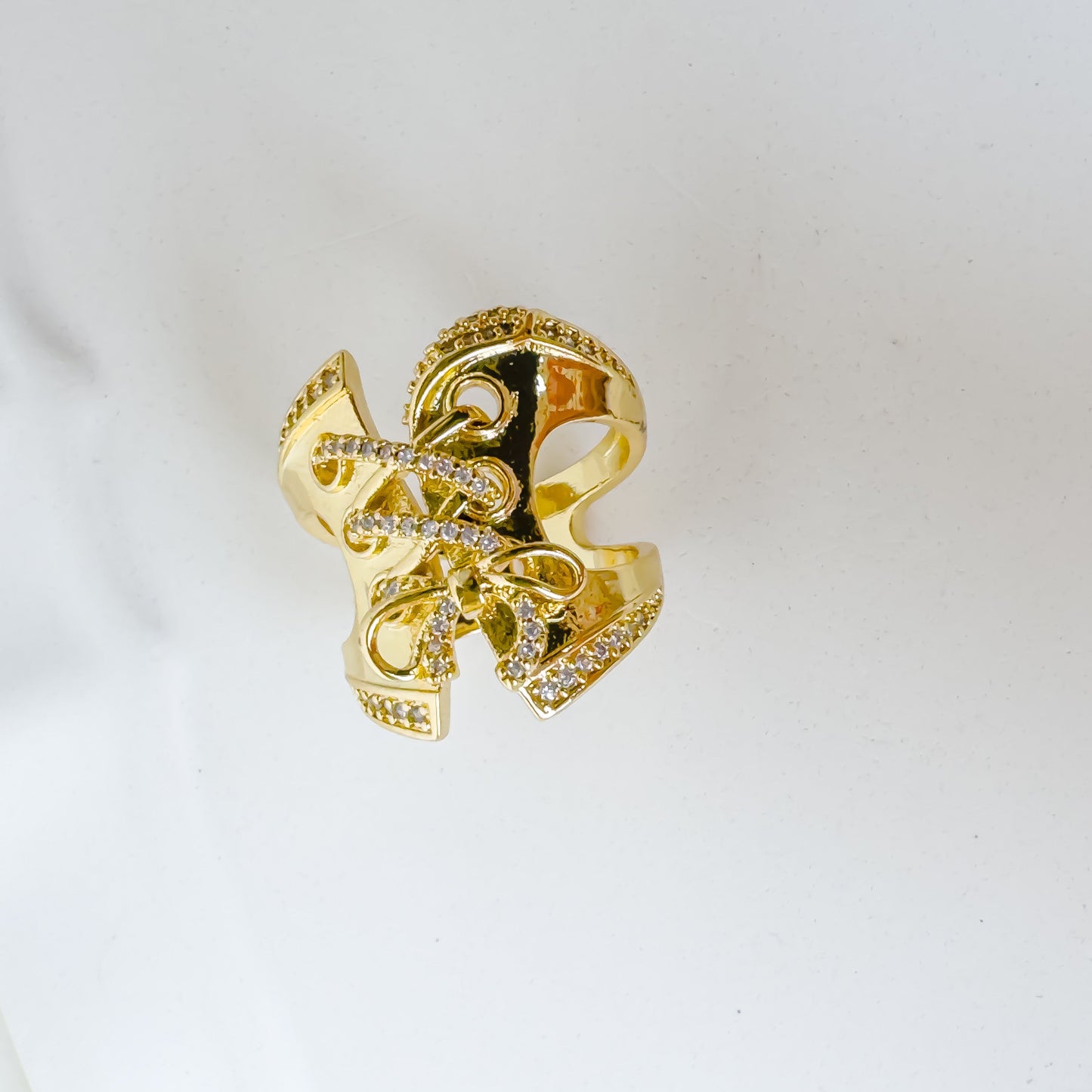 GLEAM LACE ADJUSTABLE RING