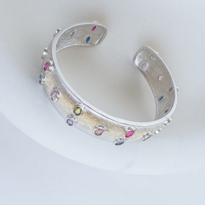 MULTI BEADS ADJUSTABLE HAND CUFF