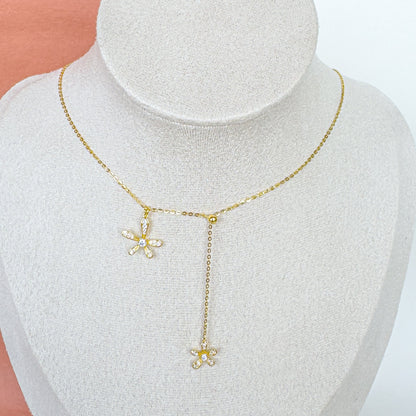 DAISY DROP NECKLACE