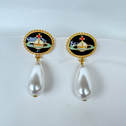COSMIC PEARLS EARRING
