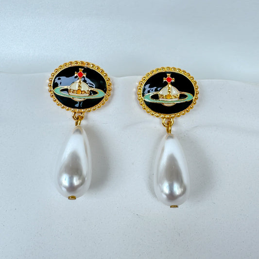 COSMIC PEARLS EARRING