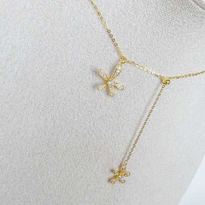 DAISY DROP NECKLACE