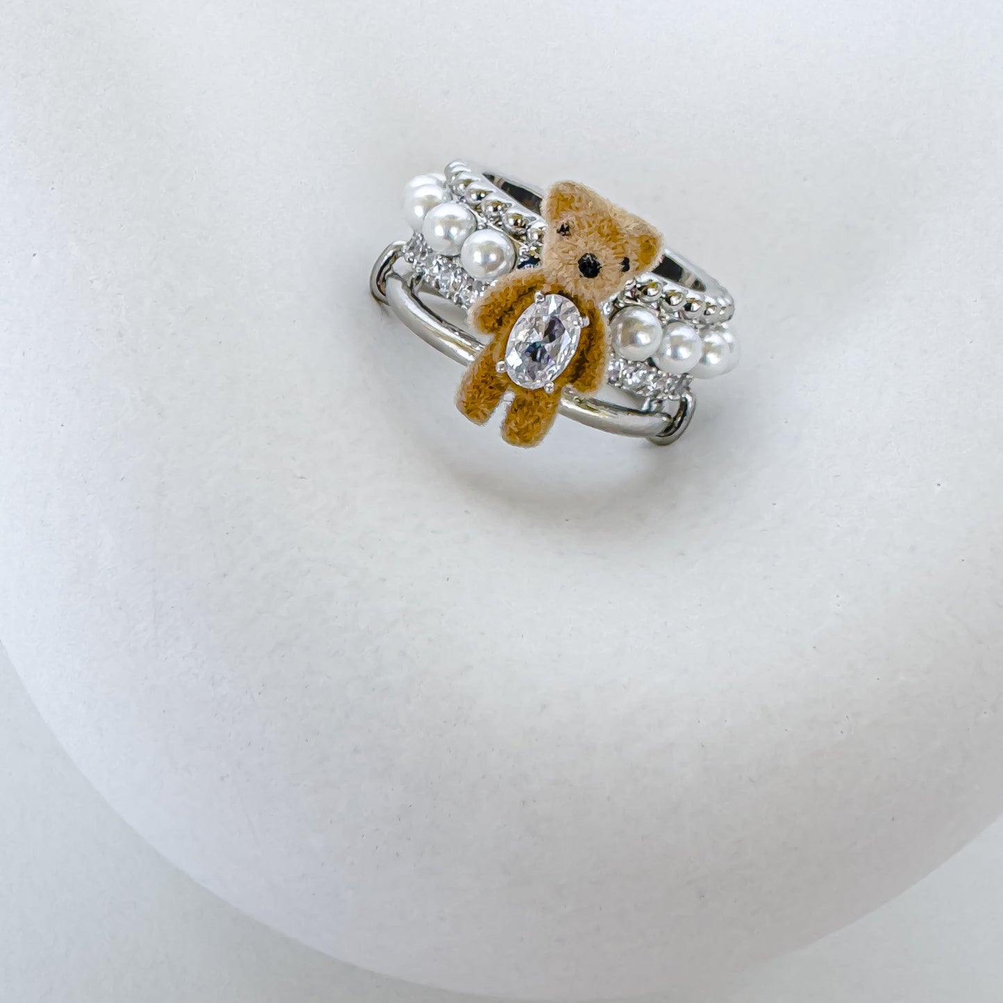 TRIPLE BAND TEDDY ADJUSTABLE RING