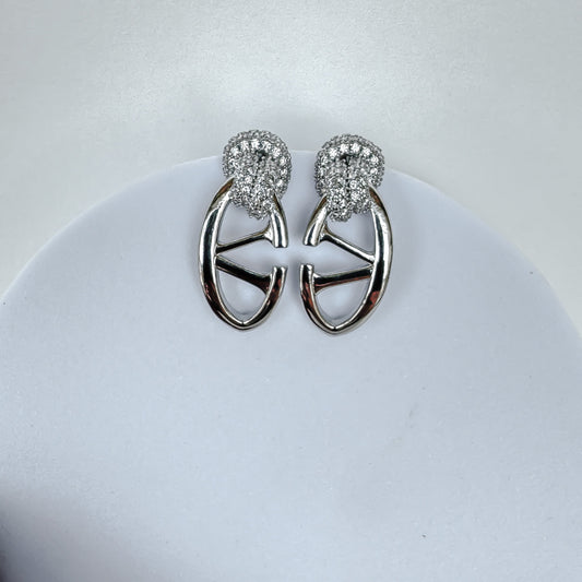 BLING V EARRING
