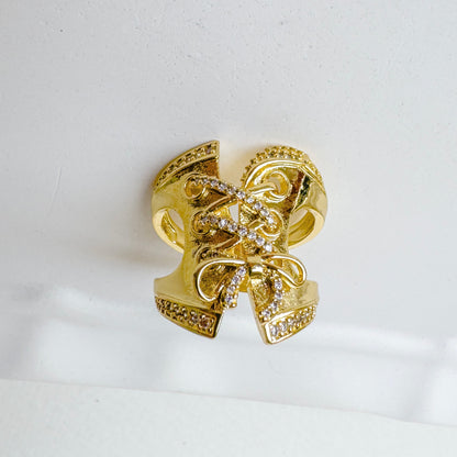 GLEAM LACE ADJUSTABLE RING