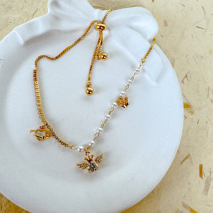 SHINY CHARMS ADJUSTABLE BRACELET