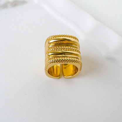 CUBOID ADJUSTABLE RING