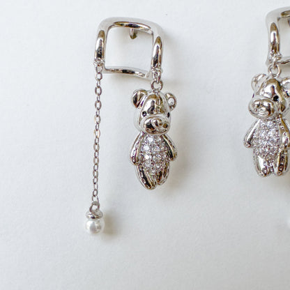 HANGING TEDDY EARRING