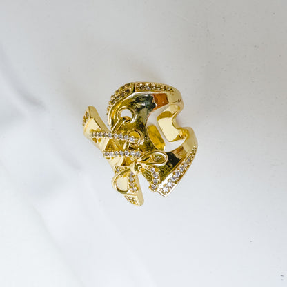 GLEAM LACE ADJUSTABLE RING