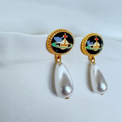 COSMIC PEARLS EARRING