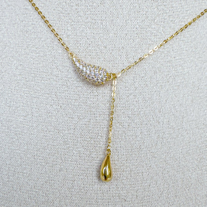 SPARKLE CURVE NECKLACE