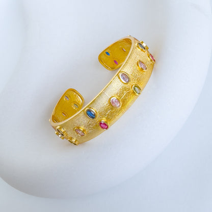 MULTI BEADS ADJUSTABLE HAND CUFF